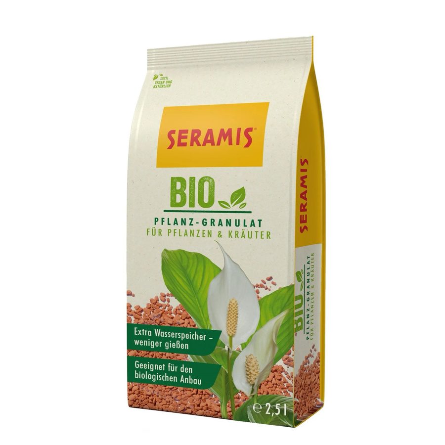 Seramis Bio-Pflanz-Granulat aus Ton für Pflanzen und Kräuter, 2,5 l - Bild 2