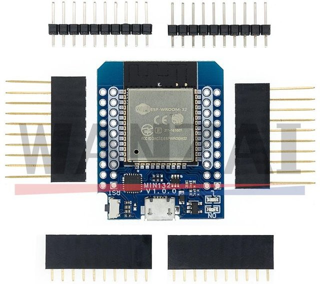 AITEWIN ROBOT D1 Mini ESP32 Development Board mit WiFi und Bluetooth über USB-C Anschluss - Bild 1