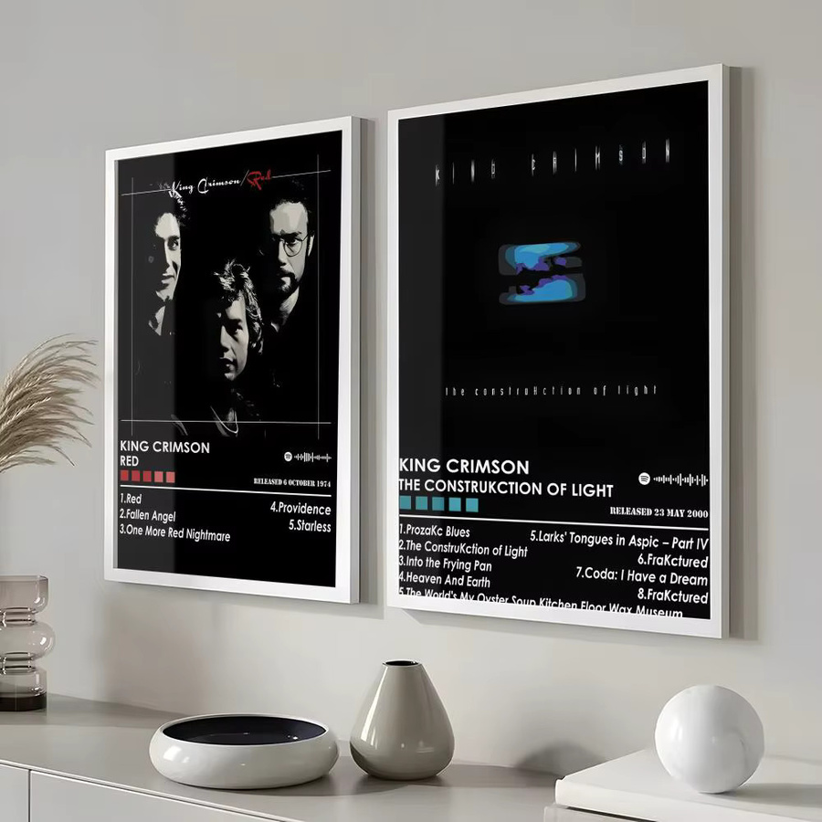 K-King Wandkunst Poster Crimson in Rechteckform für deine Heimdekoration - Bild 4