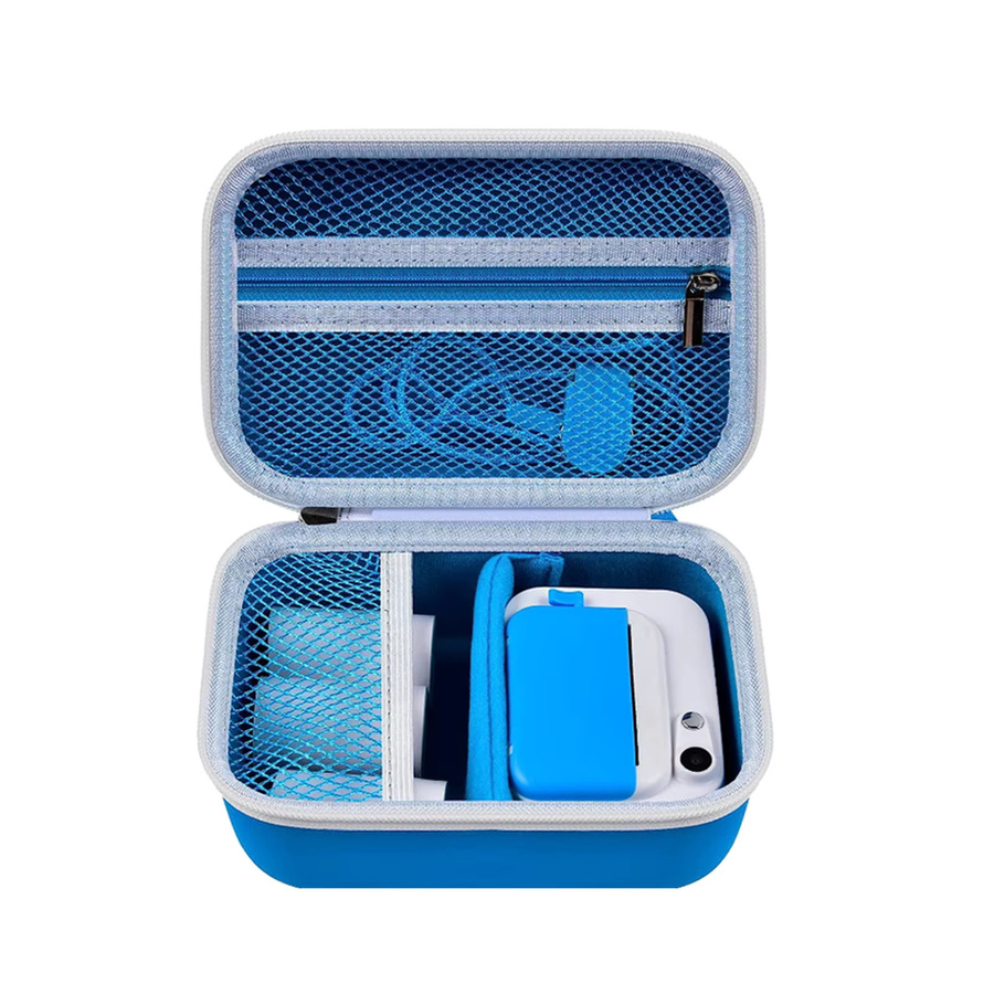 Seckton DEKER Miiulodi Kinder-Kameratasche in Blau, kompatibel mit Instant Print Video-Camcorder, Zubehör für Kleinkinder - Bild 4