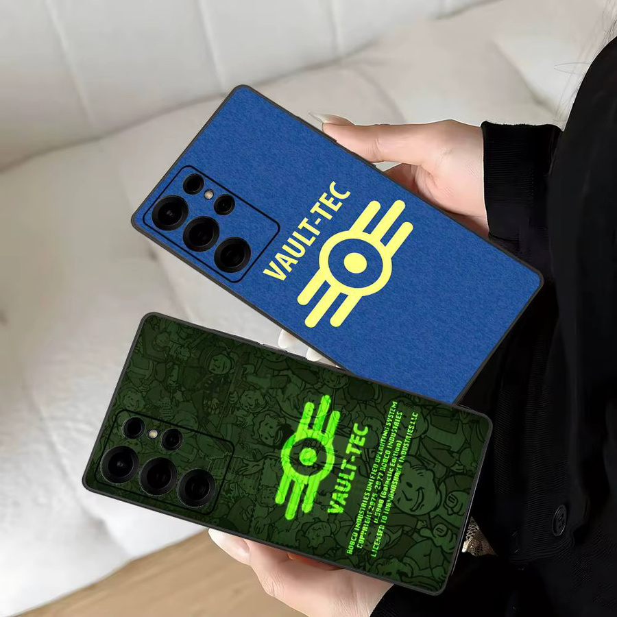 V-Vault-Tec Fallout Logo Handyhülle für Samsung Galaxy S24 FE, S25 Ultra, S22 Ultra 5G und weitere Modelle - Bild 3