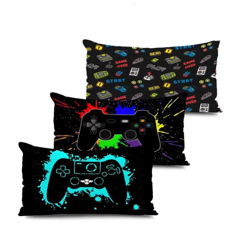 VIKAMA Cyber Game Style Kissenbezug für Gaming-Stühle zur Lendenwirbelstütze - Bild 2