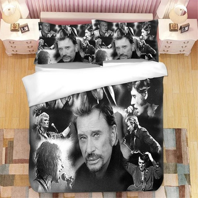 Bettwäsche Set Your Warm Home aus Mikrofaser mit Motiv, Farbe Schwarz, B/H: 150 x 200 cm - Bild 1