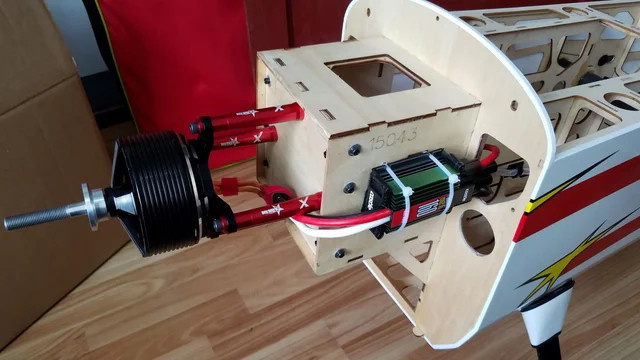 Kuza ef Verstellbarer Motor Aluminium Halterung für bürstenlosen Motor - Bild 1