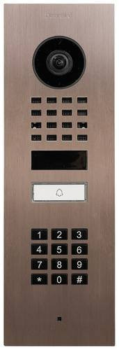 DoorBird D1101KV IP-Video-Türsprechanlage Unterputz in Bronze-Optik mit Wi-Fi - Bild 1