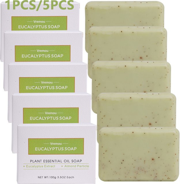 Vremou Eukalyptus Seife, Peeling-Creme, Unisex - Bild 1