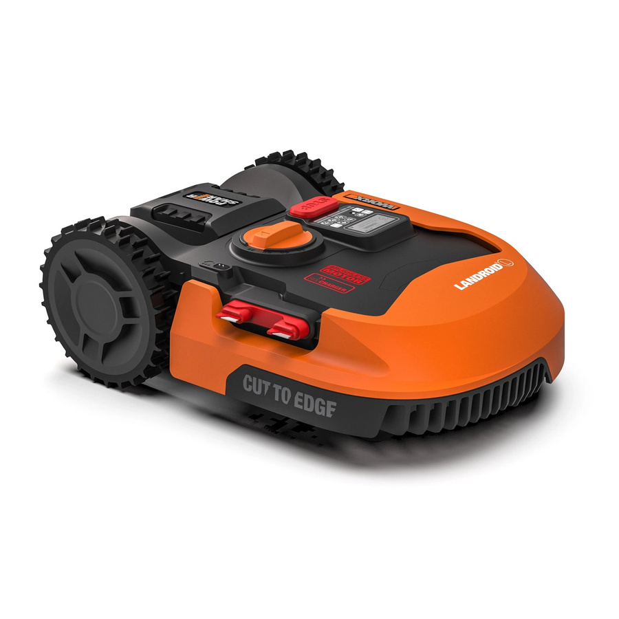 Worx Landroid L2000 Mähroboter WR155E in Orange mit 20 V PowerShare Akkubetrieb für bis zu 2.000 m² - Bild 3
