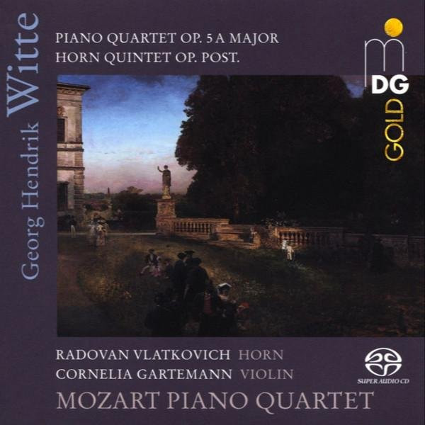 Klavierquartett Op. 5 A Major von George Hendrik Witte, Cornelia Gartemann, Radovan Vlatković, CD - Bild 1