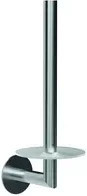 ovimar WC-Rollenhalter Skodsbol aus Edelstahl und Glas in Silber, selbstklebend - Bild 1