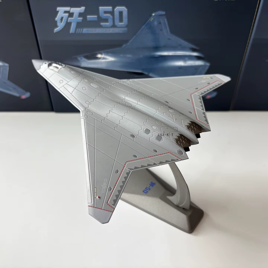 IGX KIT China J50 Kampfjet, Modellflugzeug, Metall, 1:144, Grau - Bild 2