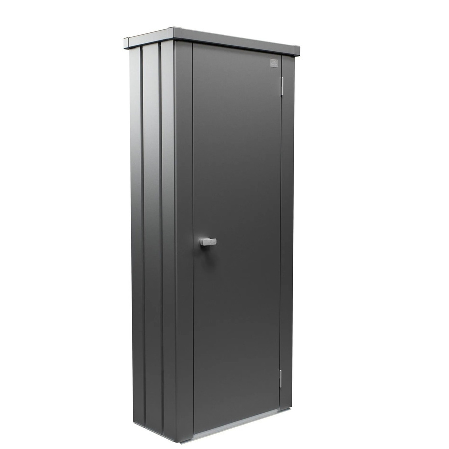 Biohort Terrassenschrank Julia S High in Dunkelgrau-Metallic, H x B x T: 180,9 x 77,7 x 40,9 cm - Bild 2