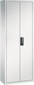 C+P Magazinschrank Serie 13 aus Stahl, Grau, abschließbar mit Türen, B: 198,0 cm, T: 70,0 cm, H: 30,0 cm - Bild 1