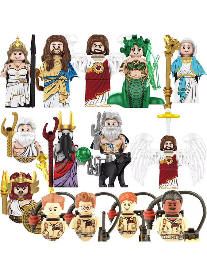 Hot Toys Geister Ziegel, Mini Actionfiguren, Fantasy, Kunststoff, Bunt / Mehrfarbig - Bild 3