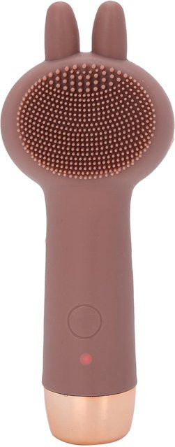 Koogeelife Elektrische Silikon Gesichtsreinigungsbürste, Braun, Empfindliche Haut - Bild 1