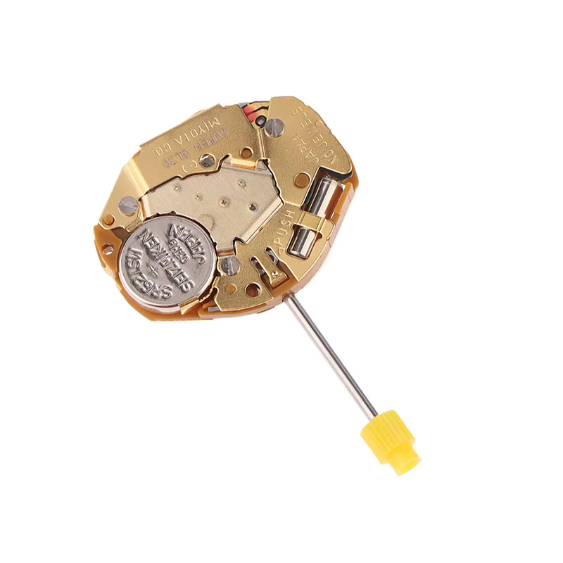 Miyota Uhrwerk GL30, Messing, Gold, Unisex - Bild 2