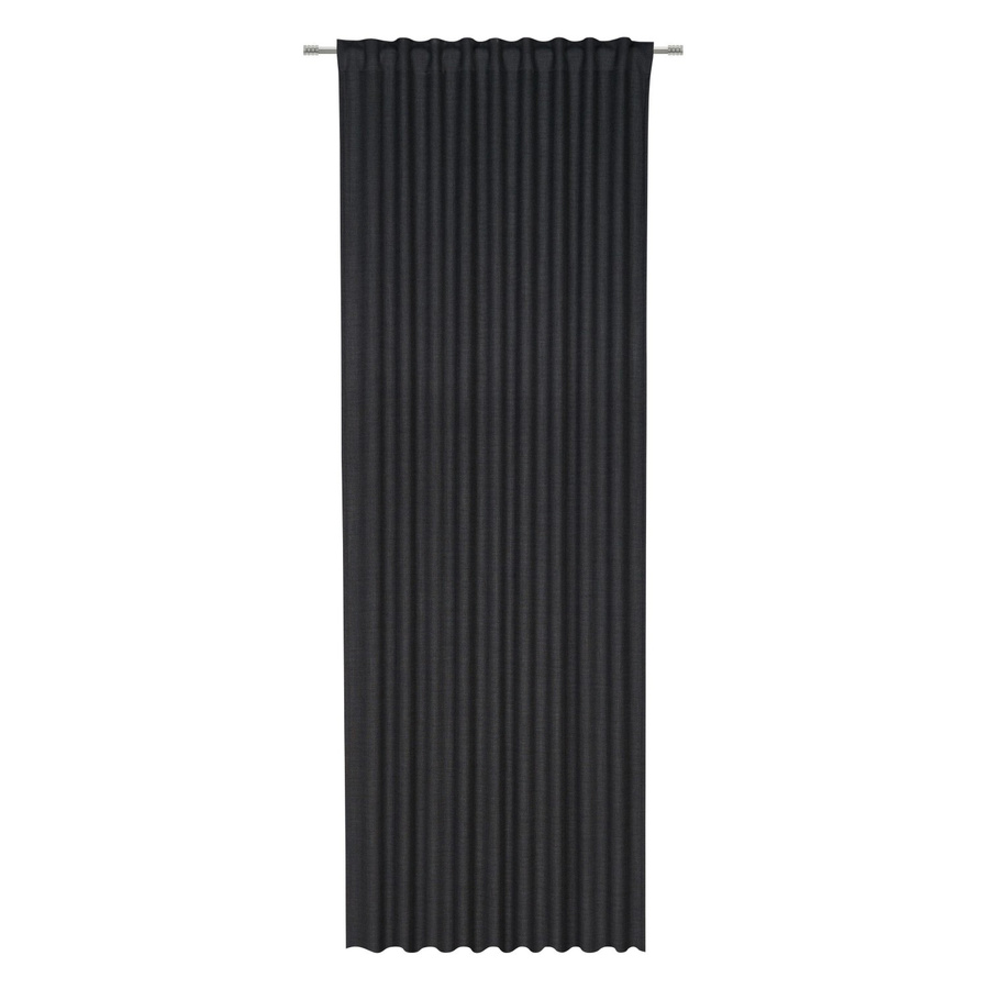 Premium Living Fertigvorhang Leo in Schwarz, blickdicht, Breite: 135 cm, Höhe: 255 cm - Bild 2