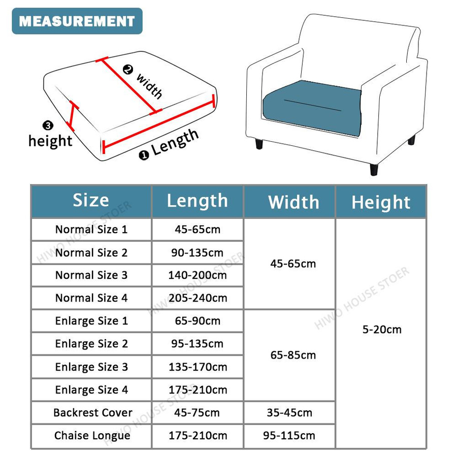 Wasserdichter Jacquard Sofa-Schonbezug von Yiran Furniture, dehnbarer und rutschfester Ecksofa-Bezug aus Polyester, waschbar - Bild 1