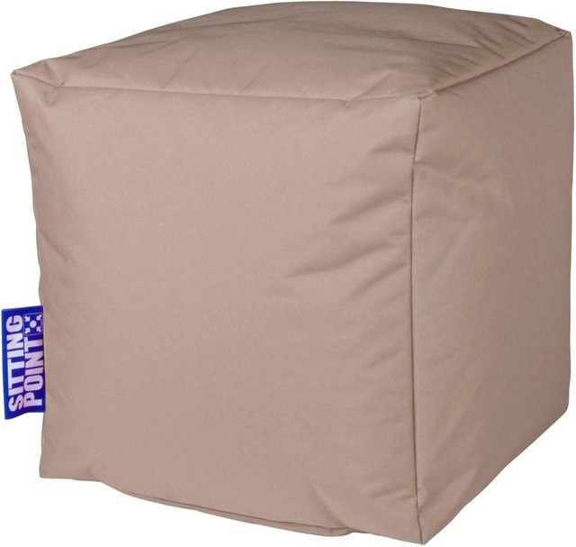 Sitting Point Hocker Cube Scuba 60 in Khaki mit EPS-Perlenfüllung - Bild 1