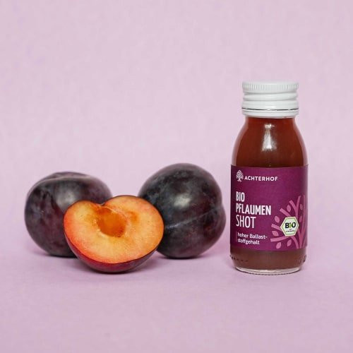 Achterhof Pflaumen Shot, Saft, 7 x 0,06 l - Bild 1