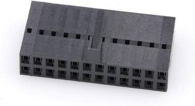 Molex Buchsengehäuse-Kabel 24-polig in Schwarz mit 2,54 mm Rastermaß - Bild 1