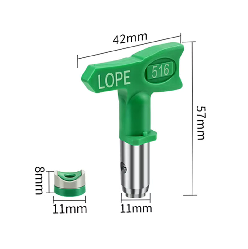 Wagner LOPE Set Airless-Spritzdüsen 1-6 Serie für Niederdruck mit 7/8 Düsenabdeckung - Bild 1