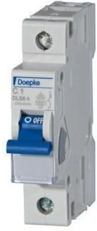 Doepke DLS6H C20A Leitungsschutzschalter 1-polig 20 A 6 kA 230 V in Weiß - Bild 2