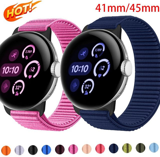 CAOWTAN Smartwatch-Armband Nylon, Unisex - Bild 1