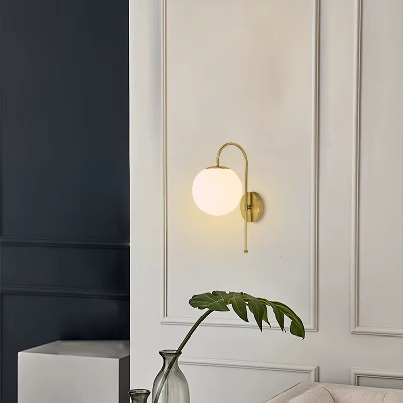 OSABO LED Wandleuchte in linearer Ausführung, moderne Acryl-Innenwandbeleuchtung in Weiß für Wohnzimmer, Flur und Schlafzimmer - Bild 2