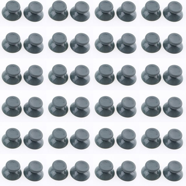 ChengHaoRan 10 Stück Analoge Sticks für Xbox 360 Controller in Schwarz und Grau - Bild 1