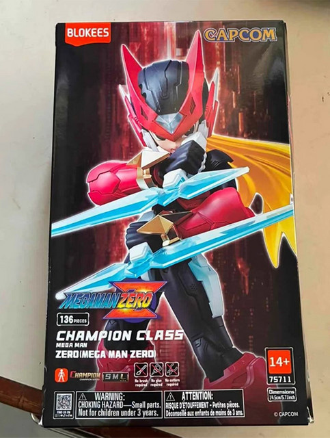 Blokees Mega Man Champion Class - Zero, Actionfiguren-Modell - Bild 1