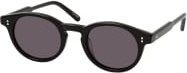 Chimi 03.2 Sonnenbrille, Rund, Vollrand, Kunststoff, Unisex, Black, Grey - Bild 1