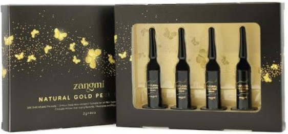 Zangmi Gold Peeling Creme, 8 g, für empfindliche Haut - Bild 1