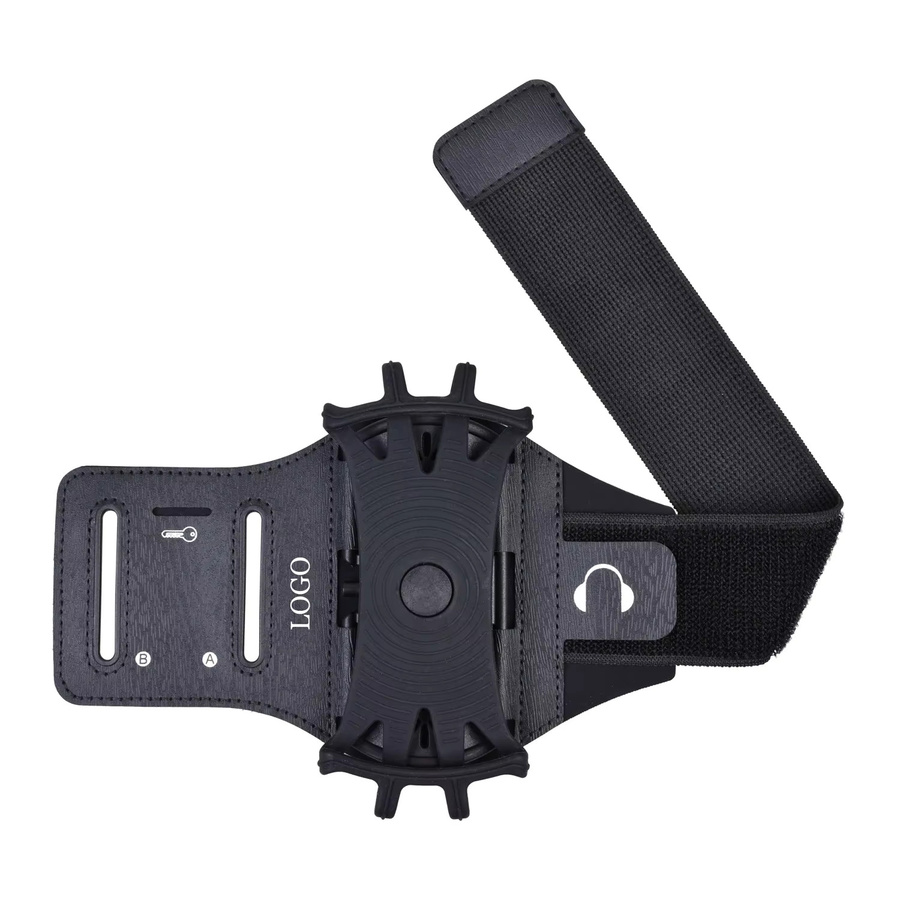 Mairuige Sport-Handytasche als multifunktionale Laufarmtasche in Schwarz mit 360 Grad rotierbarem Armband - Bild 4