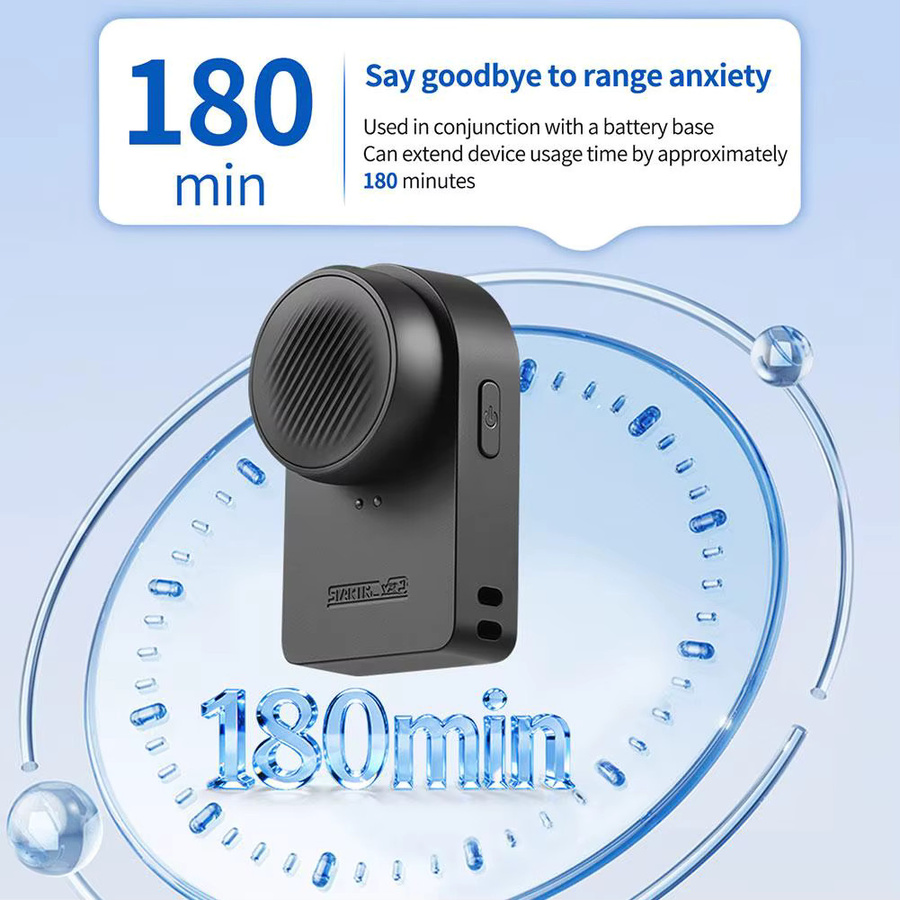 Insta360 Drahtlose Ladestation für Mic Air Neckband Mikrofon in Schwarz - Bild 3