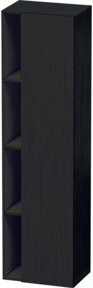 Duravit Hochschrank DuraStyle in Eiche Schwarz, B/T/H: 50 x 36 x 180 cm - Bild 1