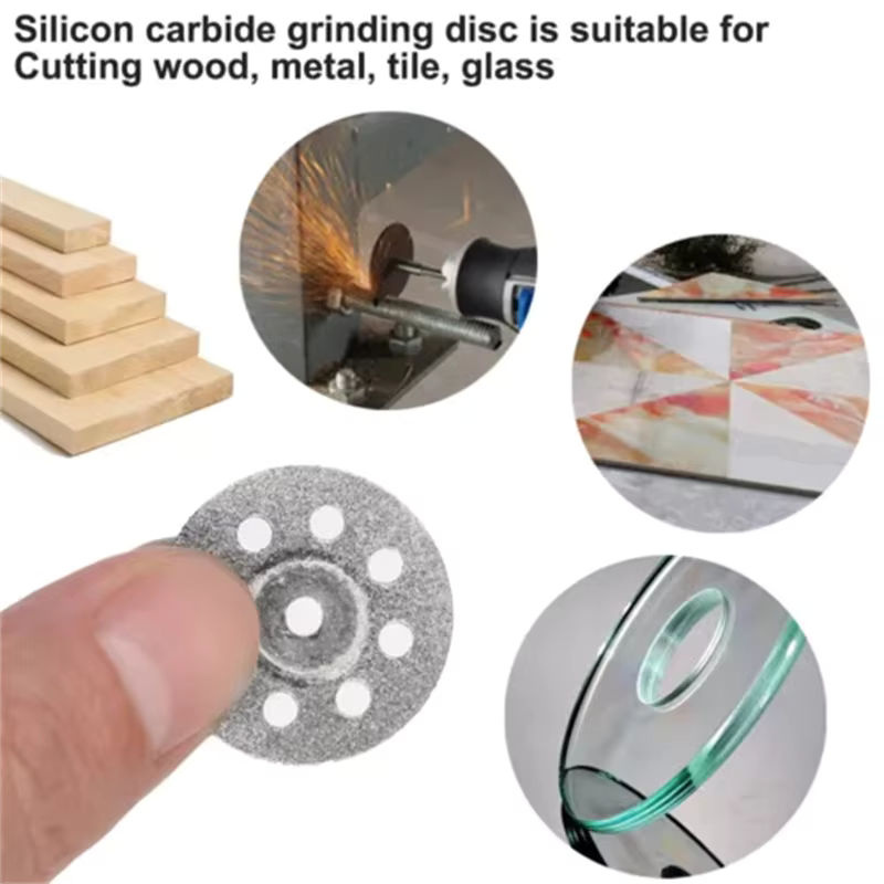 LETIITTGOO 50-teiliges Diamant-Trennscheiben-Set mit Bohrern für Metall und Dremel-Drehwerkzeuge - Bild 6