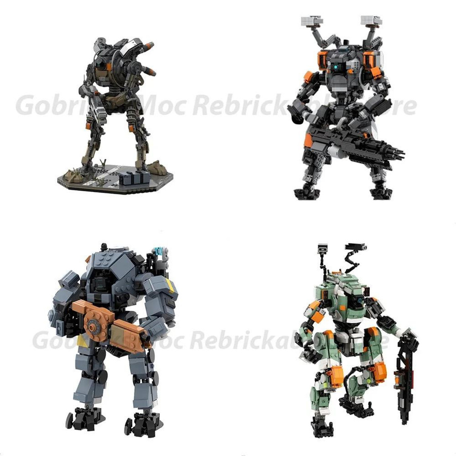 Yiran toy Titanfall Bricks Pioneer Titan Apex Titanfall 2 Northstar lon - Bild 1