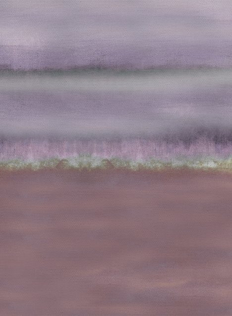 Coordonne Wandtapete Wine in Violett mit Aquarell-Effekt aus Vlies - Bild 1