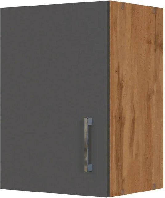 Held Möbel Küchen-Hängeschrank Sorrento in Anthrazit-Wotaneiche, B/H/T: 40 x 57 x 34 cm - Bild 1