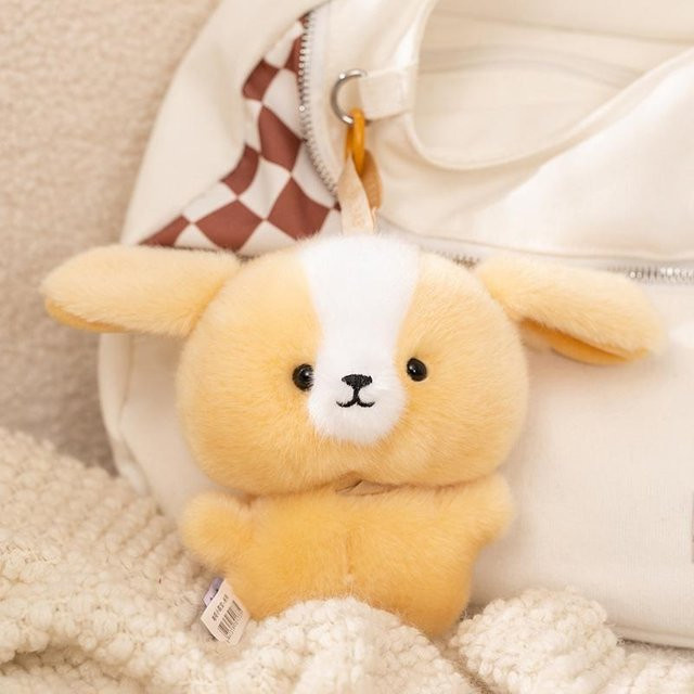 Yiran Health & Beauty Kawaii Tier Plüschtier Schlüsselanhänger, Plüschpuppe, 12cm - Bild 1