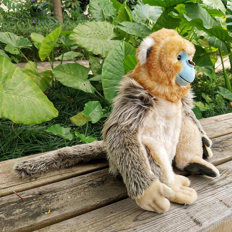 New Trendy Golden Monkey Plüschtier Wildtier Affe, 1-teiliges Set - Bild 2