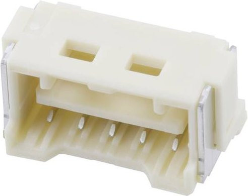 Molex Einbau-Stiftleiste Standard, 5 Polzahl, Rastermaß: 2.00 mm, Farbe: Weiß - Bild 1