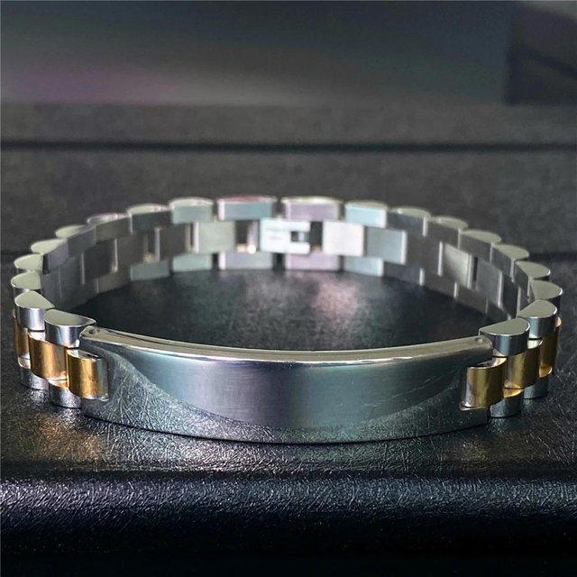 Armband Edelstahl, personalisiertes Augen Foto, Unisex - Bild 1