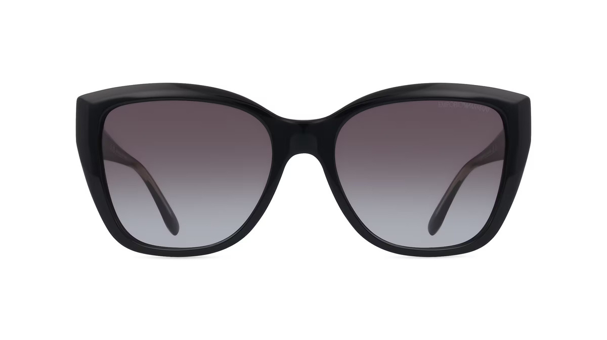 Emporio Armani EA 4198 Sonnenbrille Cat Eye, Vollrand, Acetat, schwarz, Damen - Bild 1