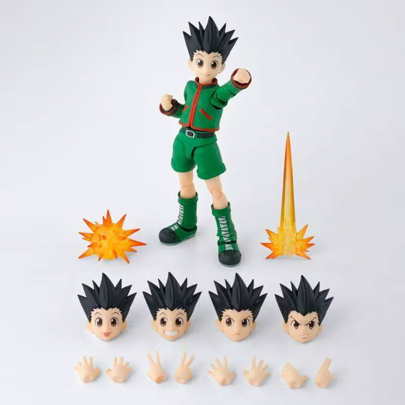Bandai Hunter X Hunter Actionfiguren Komplettset, Gon Freecss, Killua Zoldyck - Bild 2