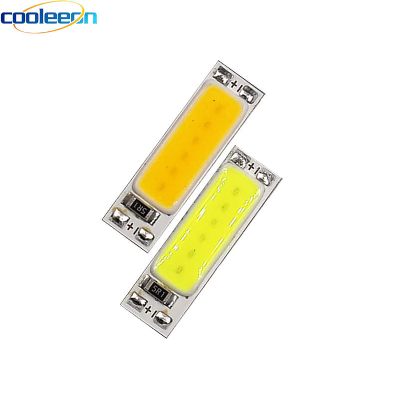 10 Stück COB-LED-Chips von cooleeon für DIY-Projekte, 25 mm, 1 W, wählbar in 3000 K Warmweiß oder 6000 K Kaltweiß - Bild 2