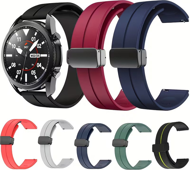 Xiaomi Uhrenarmband Silikon, Bunt, Unisex, 20mm und 22mm - Bild 1