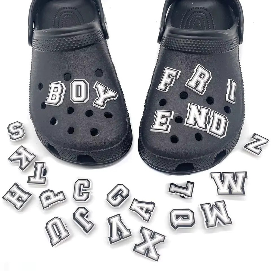 Lanxi League Alphabet Schuhe Charms, Silikon, Kinder - Bild 2