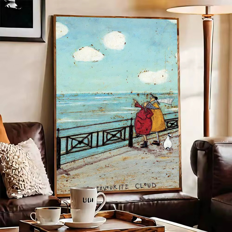 S-Sam T-toft Kunstposter als Papierdruck für deine Dekoration im Wohnzimmer oder Café - Bild 6