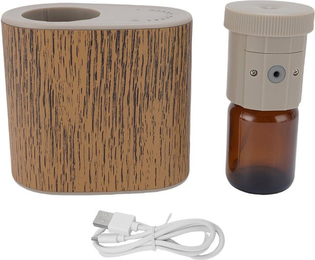 OutsideWorld Wasserloser Ätherischer Öl Diffusor mit App-Steuerung, geräuscharm und auslaufsicher, Grau, 60 ml - Bild 1